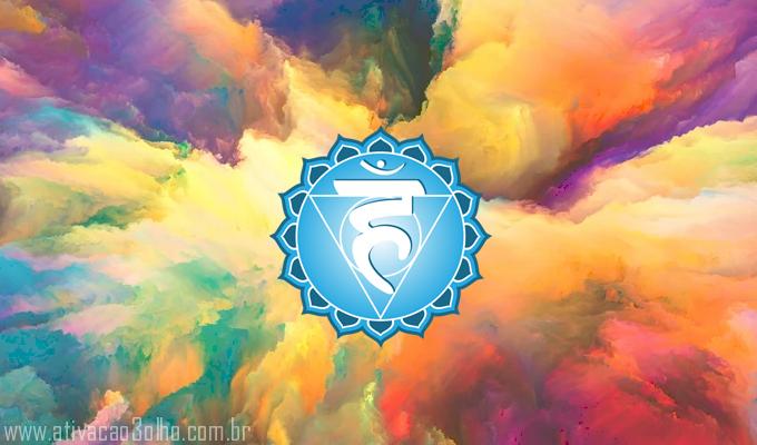 Significados das Cores do Chakra da Garganta - Ativação do Terceiro Olho