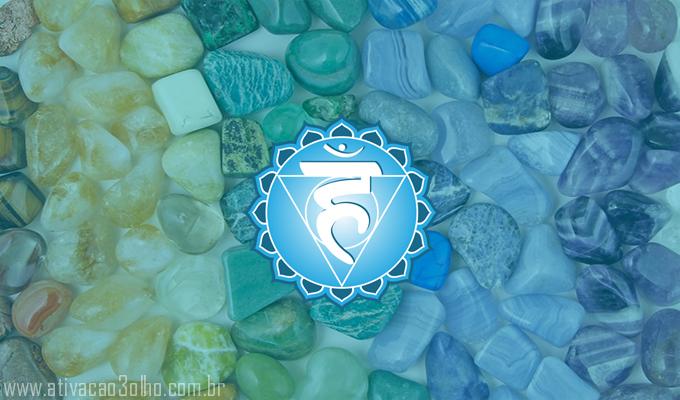 Pedras do Chakra Laríngeo - Visuddha - Ativação do Terceiro Olho