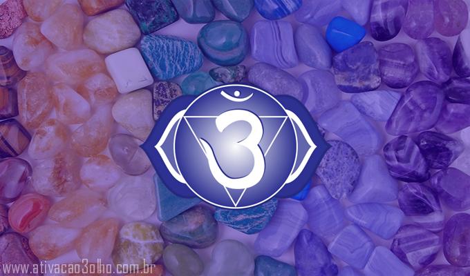 Pedras do Chakra Frontal - Ajna - Ativação do Terceiro Olho